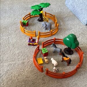 Playmobil 123 Animal Safari Zoo Farm